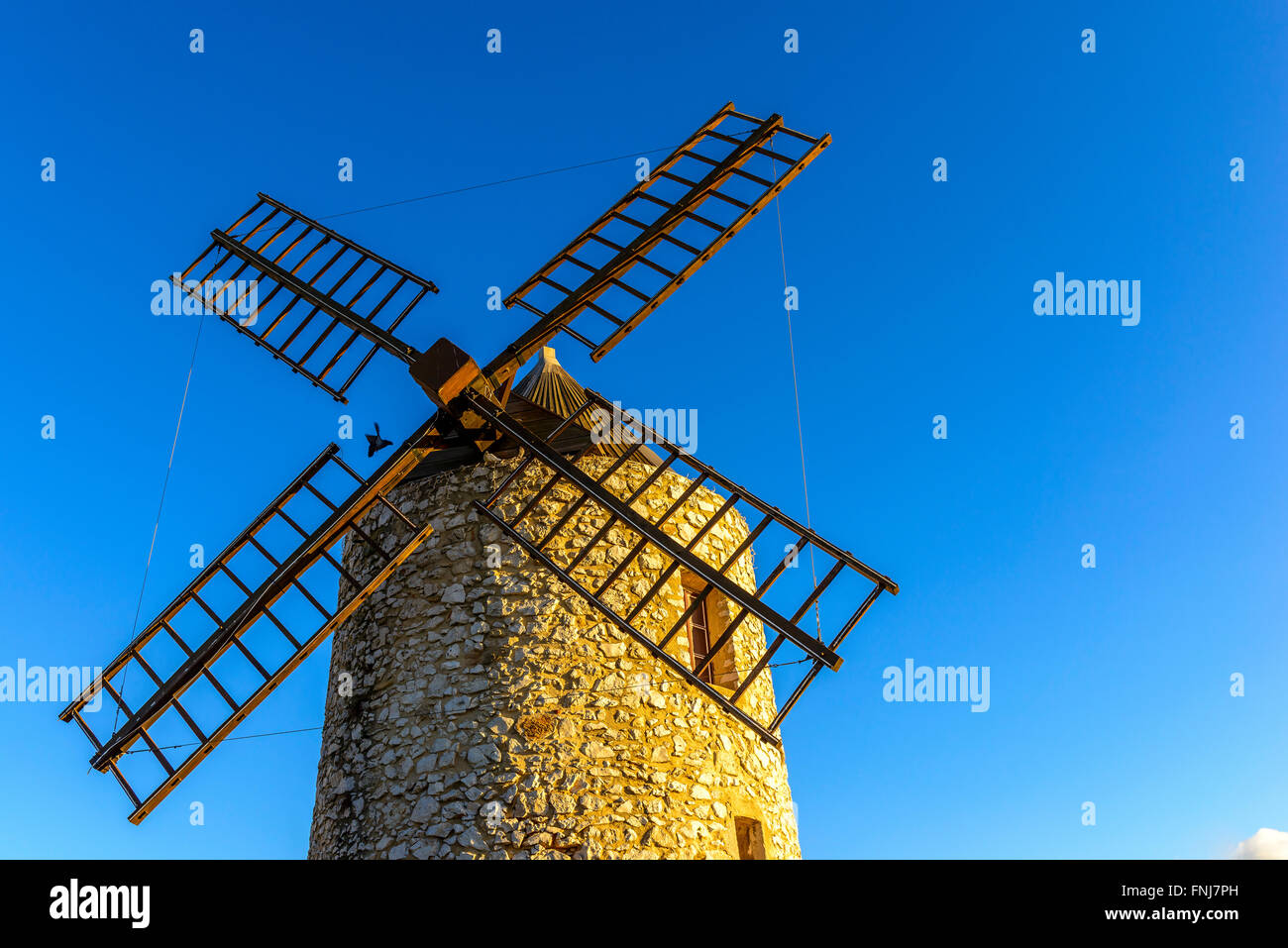 Moulin d'Allauch, BDR, PACA, France,13 Banque D'Images