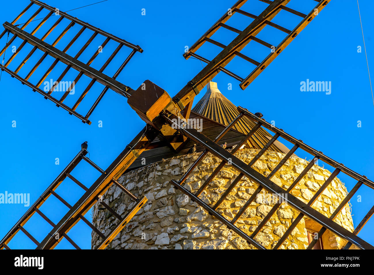 Moulin d'Allauch, BDR, PACA, France,13 Banque D'Images