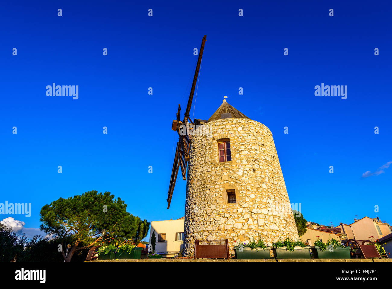 Moulin d'Allauch, BDR, PACA, France,13 Banque D'Images