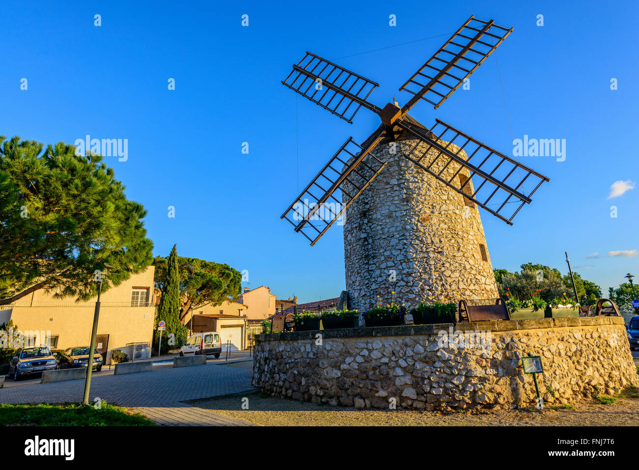 Moulin d'Allauch, BDR, PACA, France,13 Banque D'Images