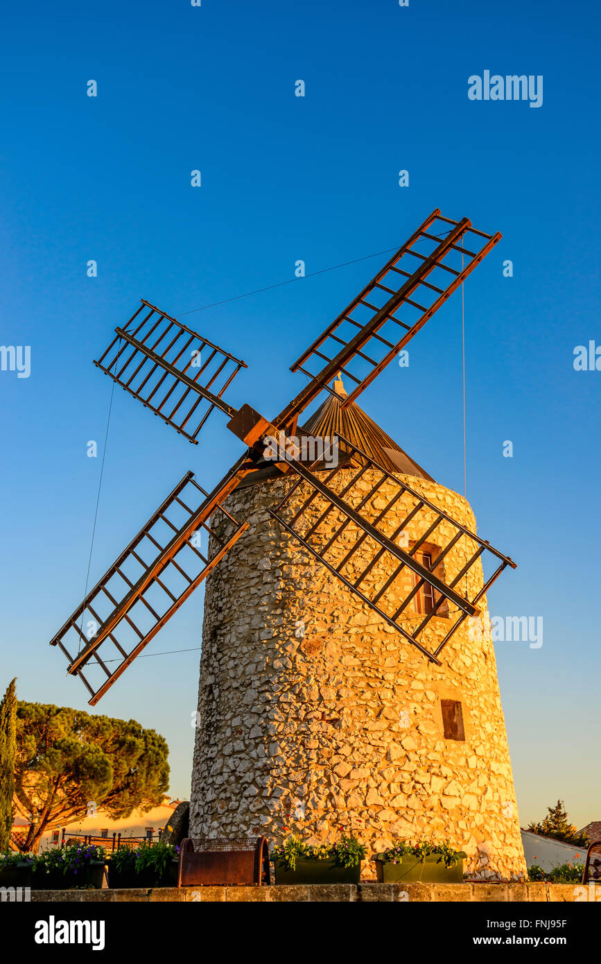 Moulin d'Allauch, BDR, PACA, France,13 Banque D'Images