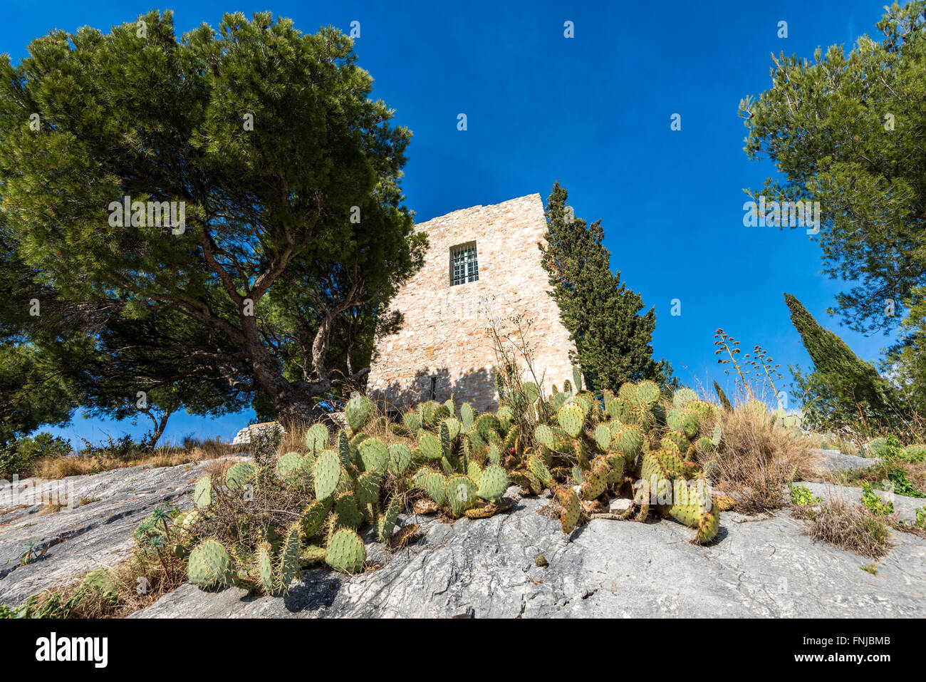 Allauch village, Bdr paca,France 13 Banque D'Images