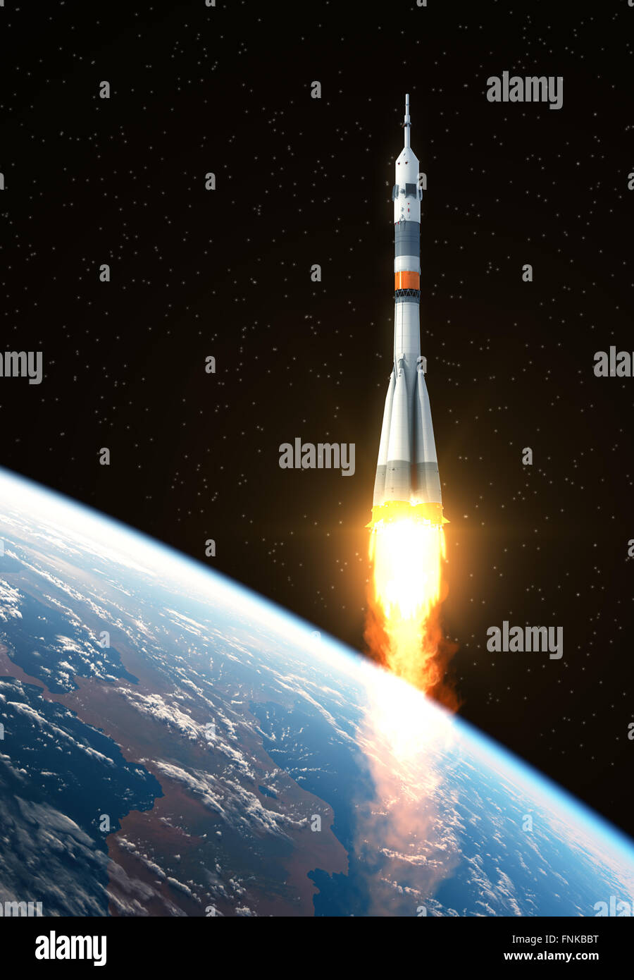 Lancement De Fusee Dans L Espace Scene 3d Photo Stock Alamy Lancement De Fusee Dans L Espace Scene 3d Photo Stock Alamy