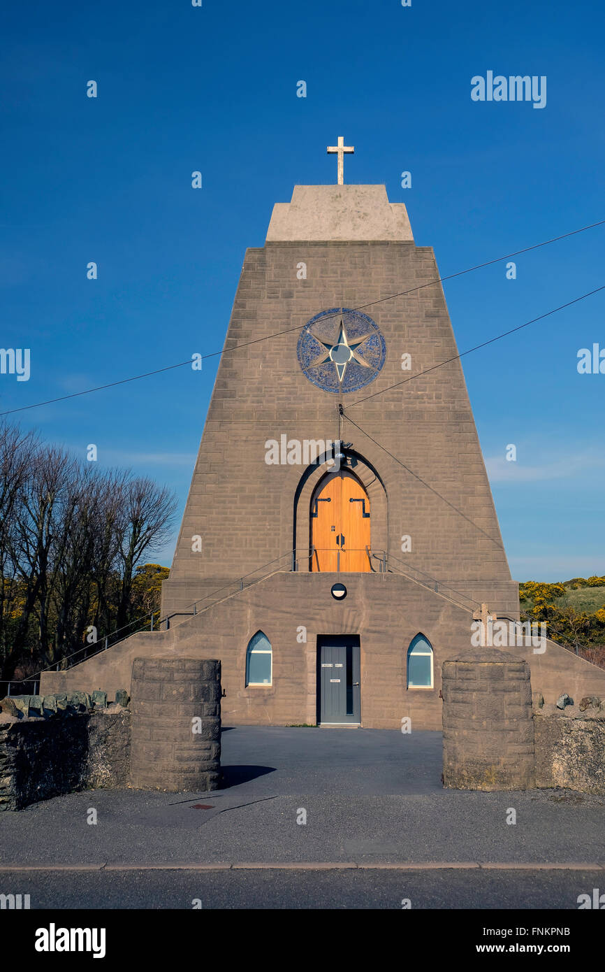 Chatholic Bull Église Bay Road Holyhead Anglesey au nord du Pays de Galles UK Banque D'Images