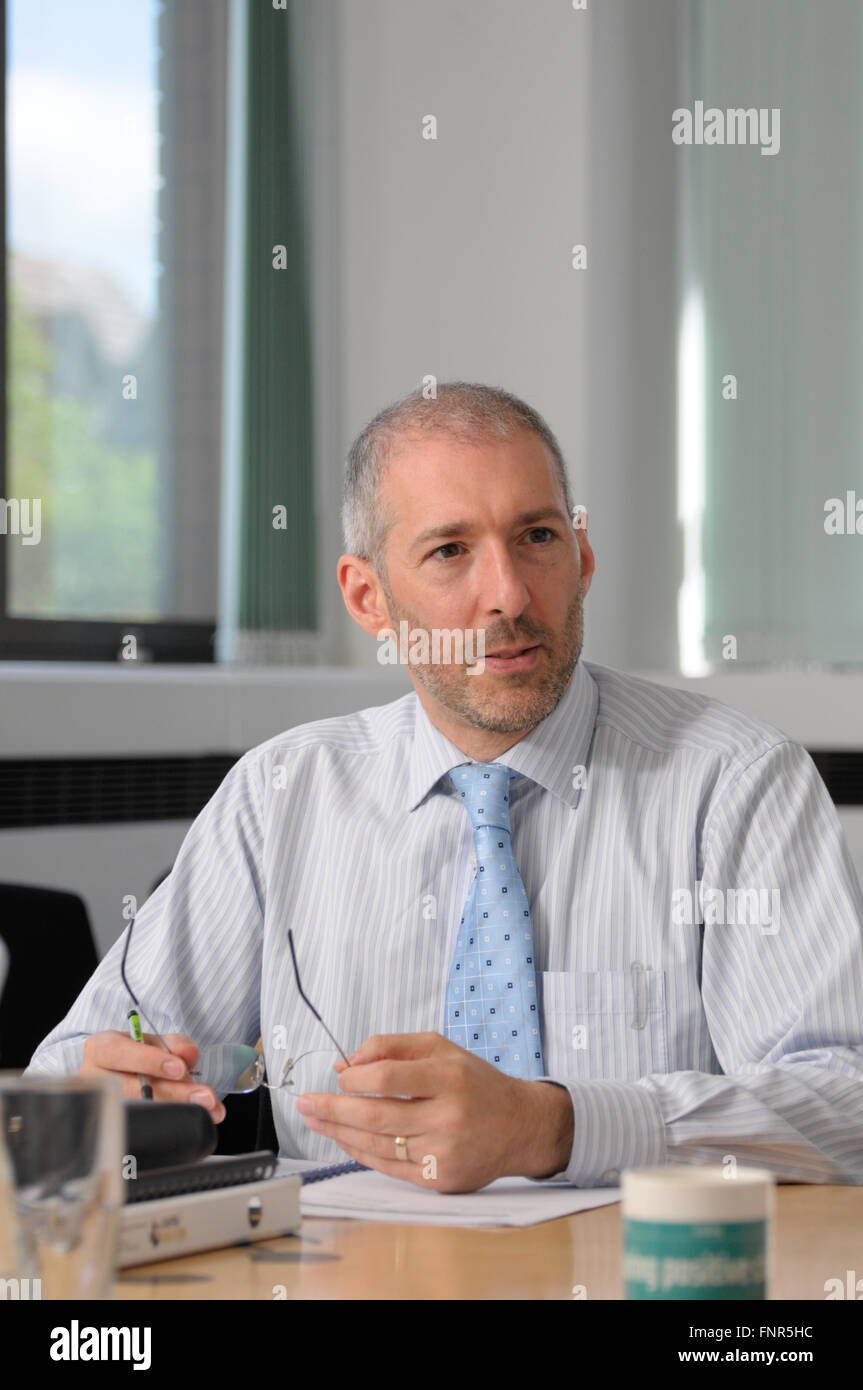 David Nussbaum, Directeur Général, Fonds mondial pour la nature Banque D'Images