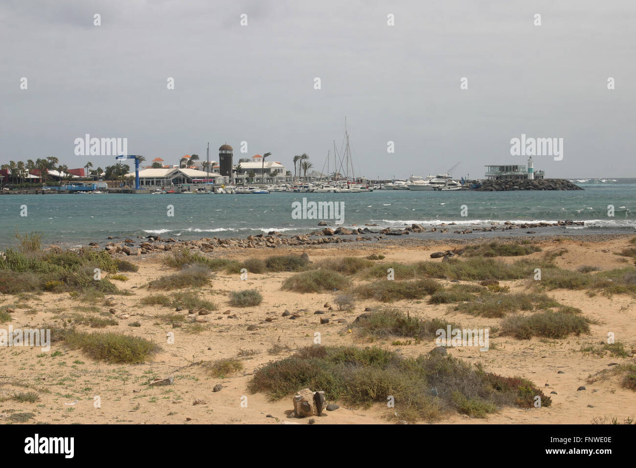 Caleta de Fuste Fuerteventura Banque D'Images