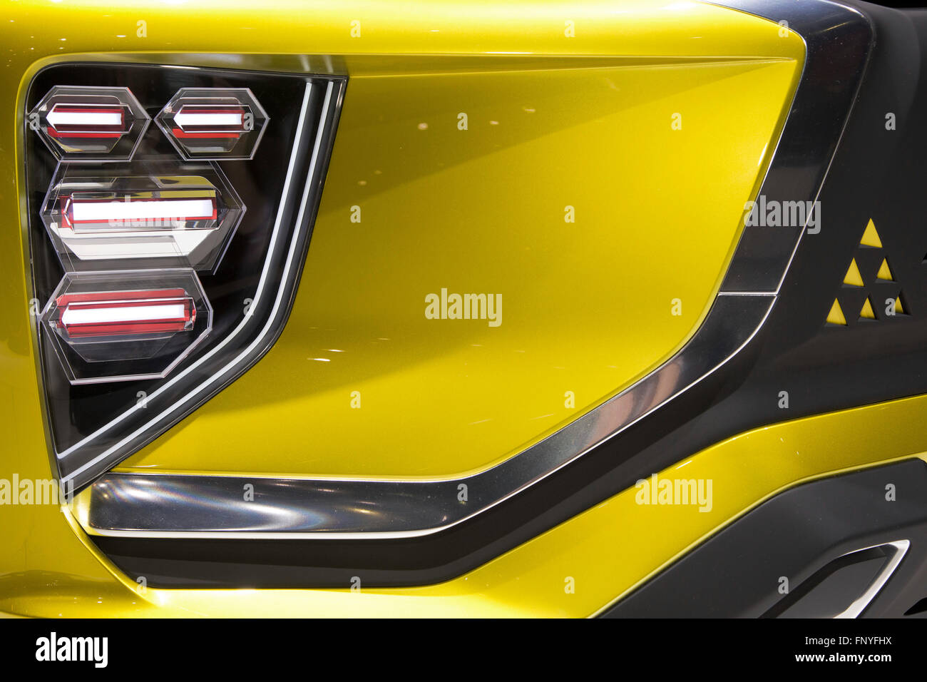 EX MITSUBISHI ELECTRIC Concept crossover SUV compact au salon de Genève 2016 Banque D'Images