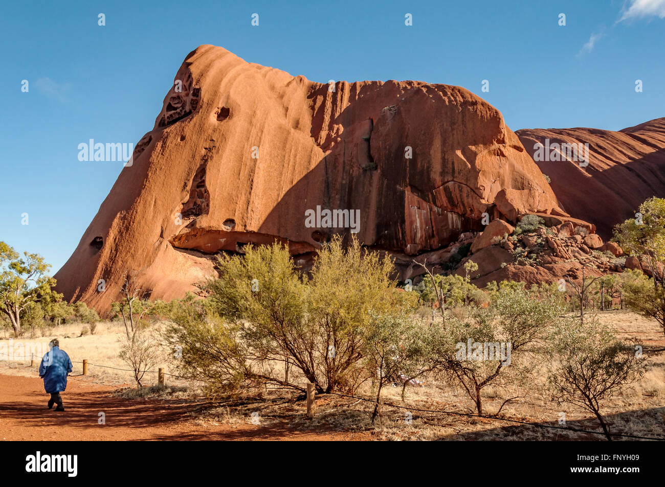 Roche rouge ayers Banque D'Images