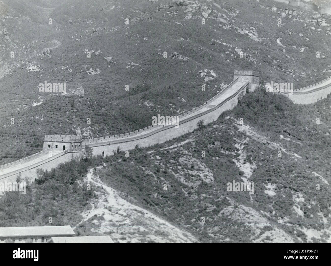 1962 - La Chine Rouge - Great Wall Crédit : D. Grimard © Keystone Photos USA/ZUMAPRESS.com/Alamy Live News Banque D'Images