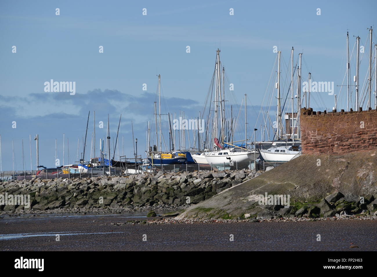 West Kirby Sailing Club, West Kirby, Wirral, Merseyside. Banque D'Images