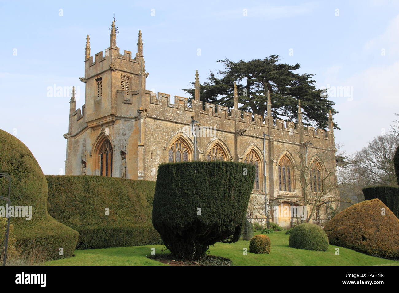 L'église St Mary, Château de Sudeley, Cheltenham, Gloucestershire, Angleterre, Grande-Bretagne, Royaume-Uni, UK, Europe Banque D'Images