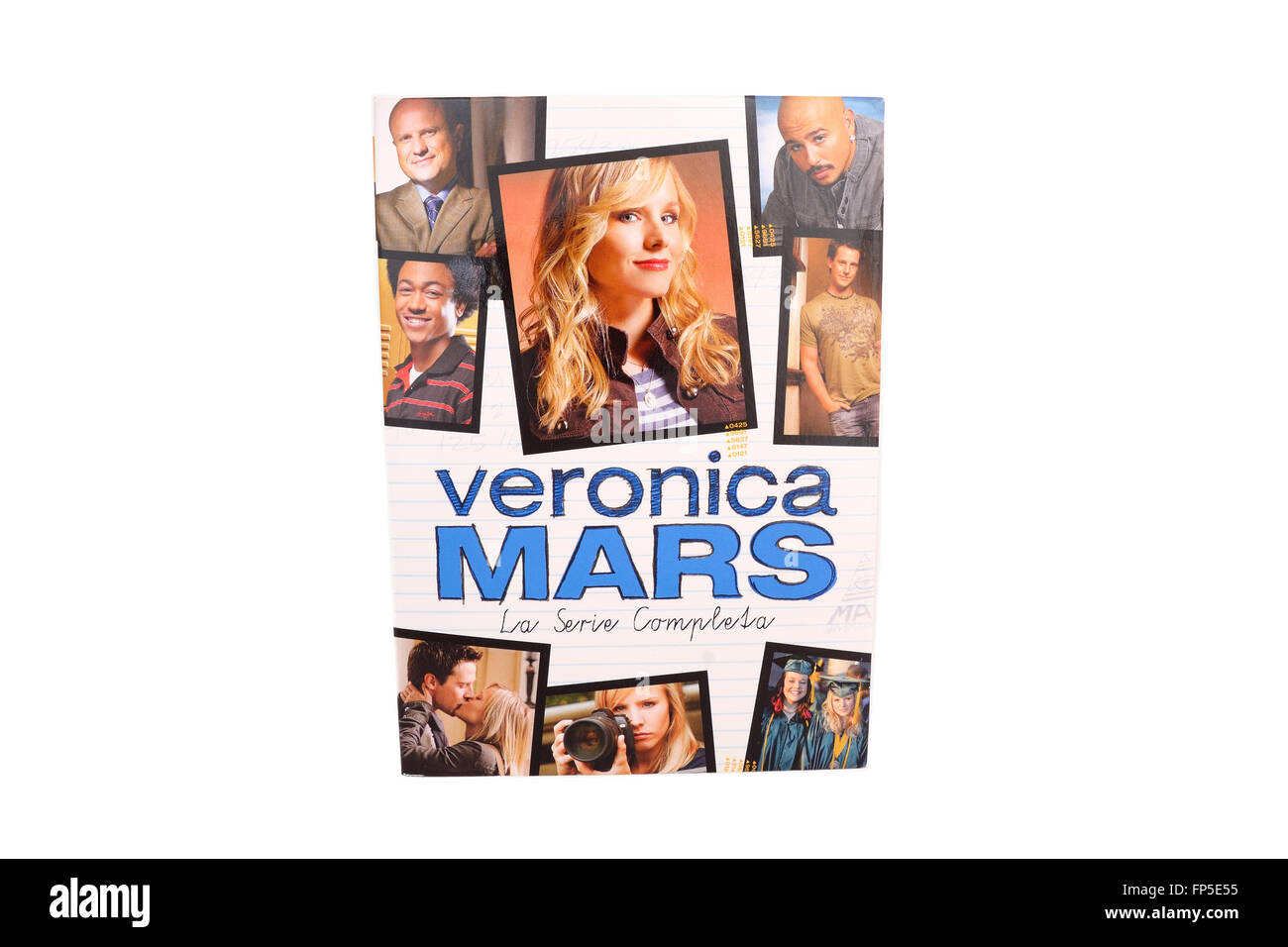 Barcelone, Espagne - DEC 27, 2014 : Veronica Mars, série télévisée créée par le scénariste Rob Thomas, sur DVD edition. Banque D'Images