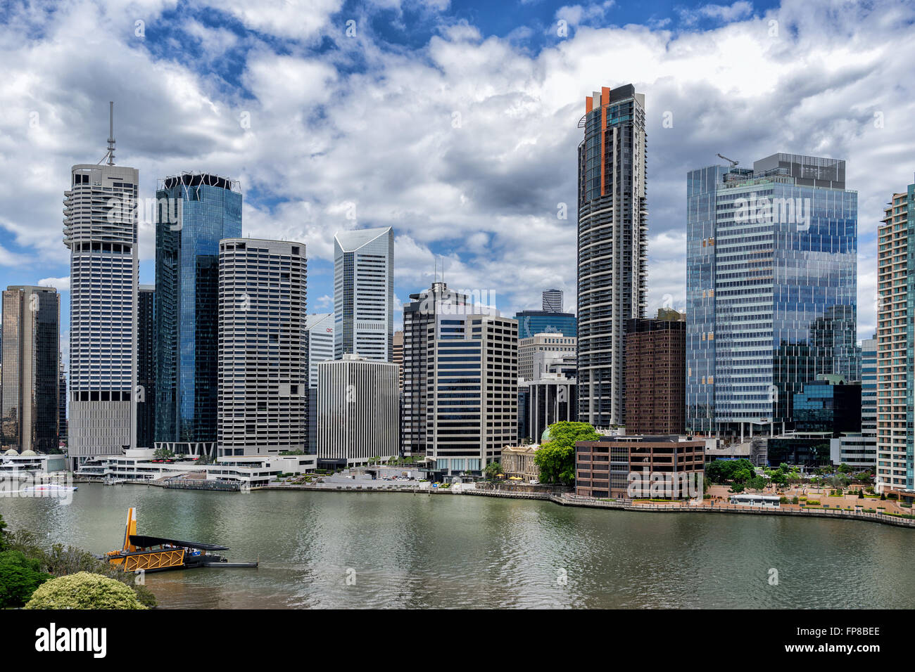 Front de Brisbane Banque D'Images