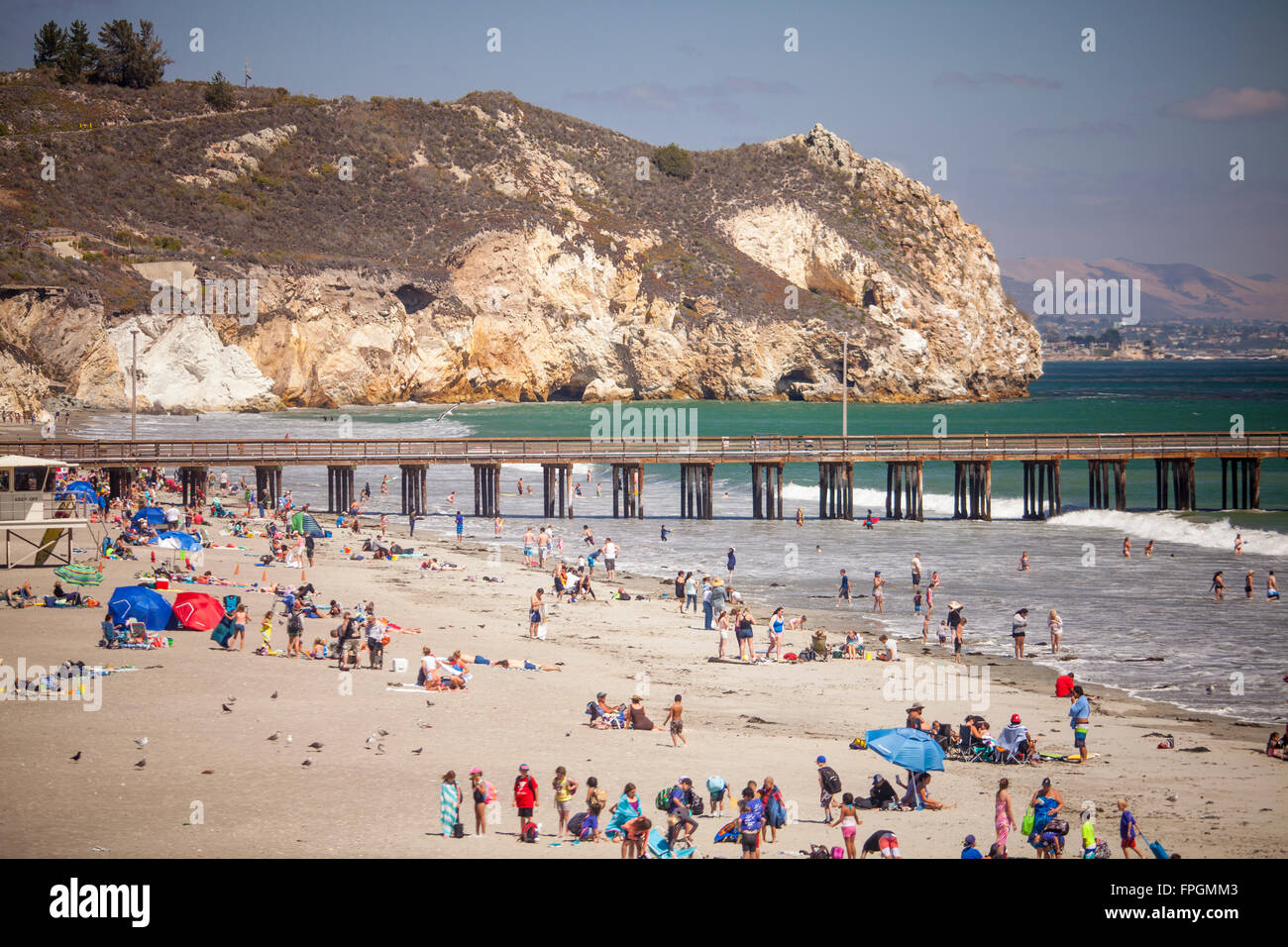 Avila Beach, Californie Banque D'Images