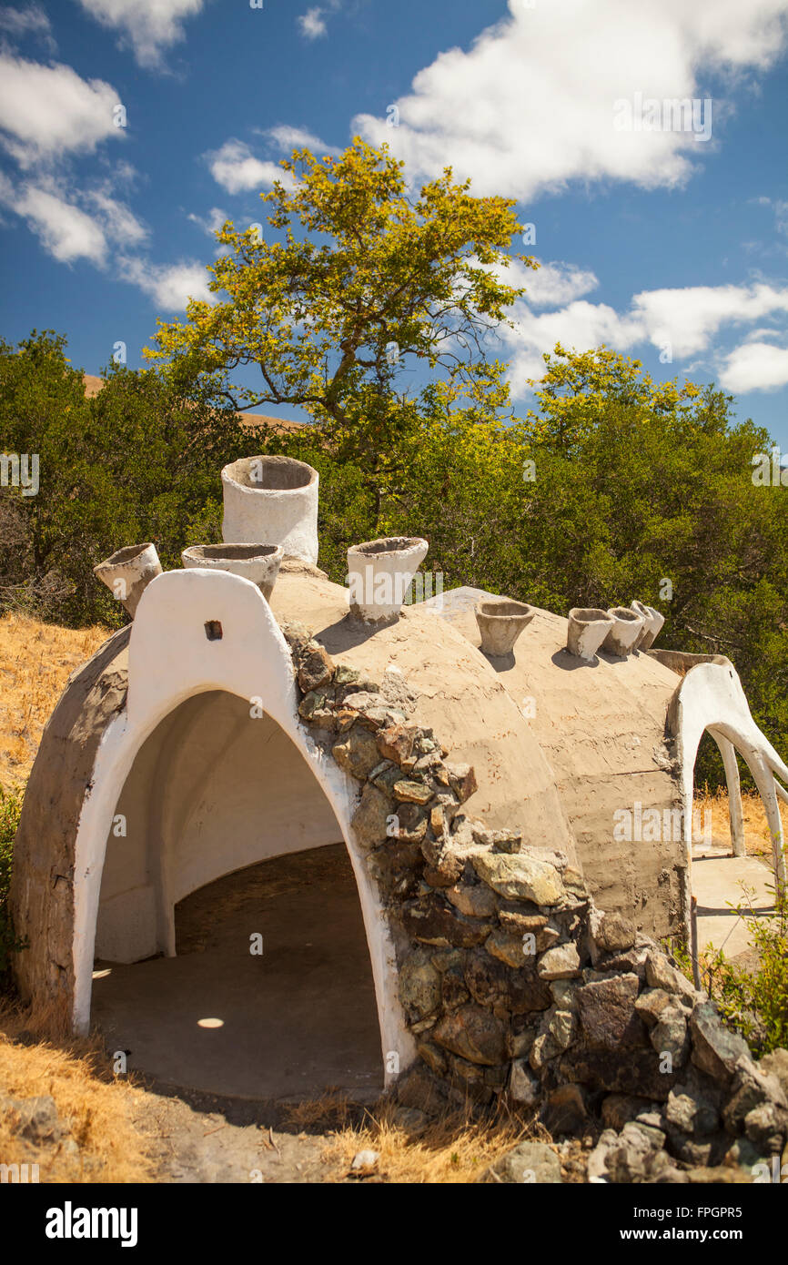 Canyon Poly Design Village, ou l'Architecture Cimetière, California Polytechnic State University, San Luis Obispo, Californie Banque D'Images