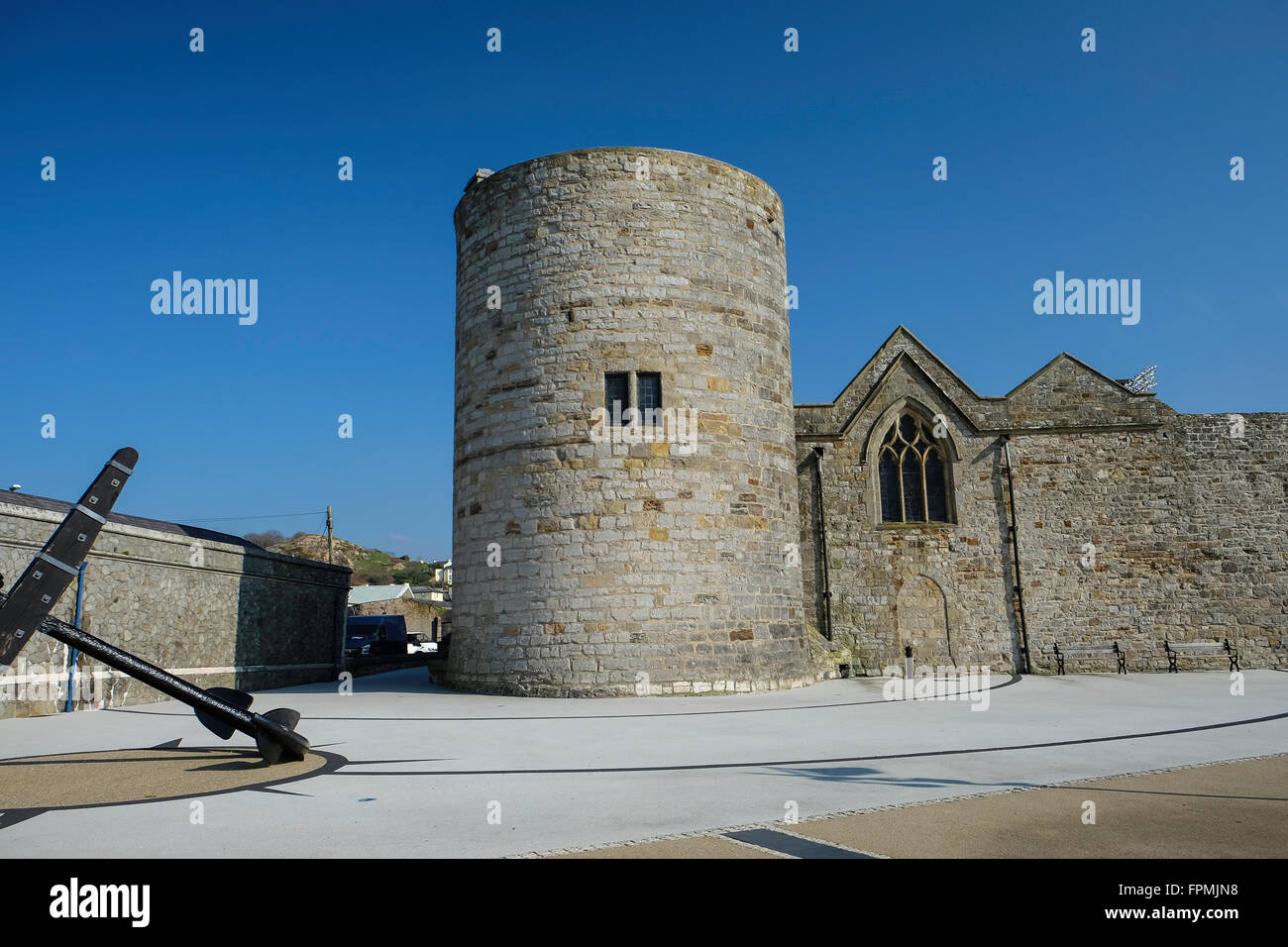 Caernarfon gwynedd galles du nord royaume uni Banque de photographies