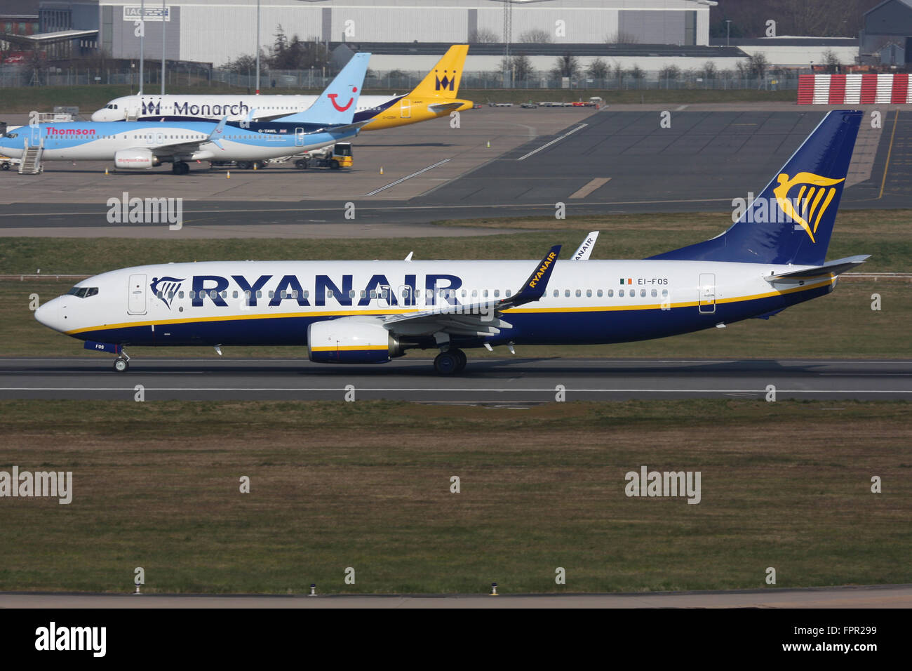 RYANAIR 737 800 Banque D'Images