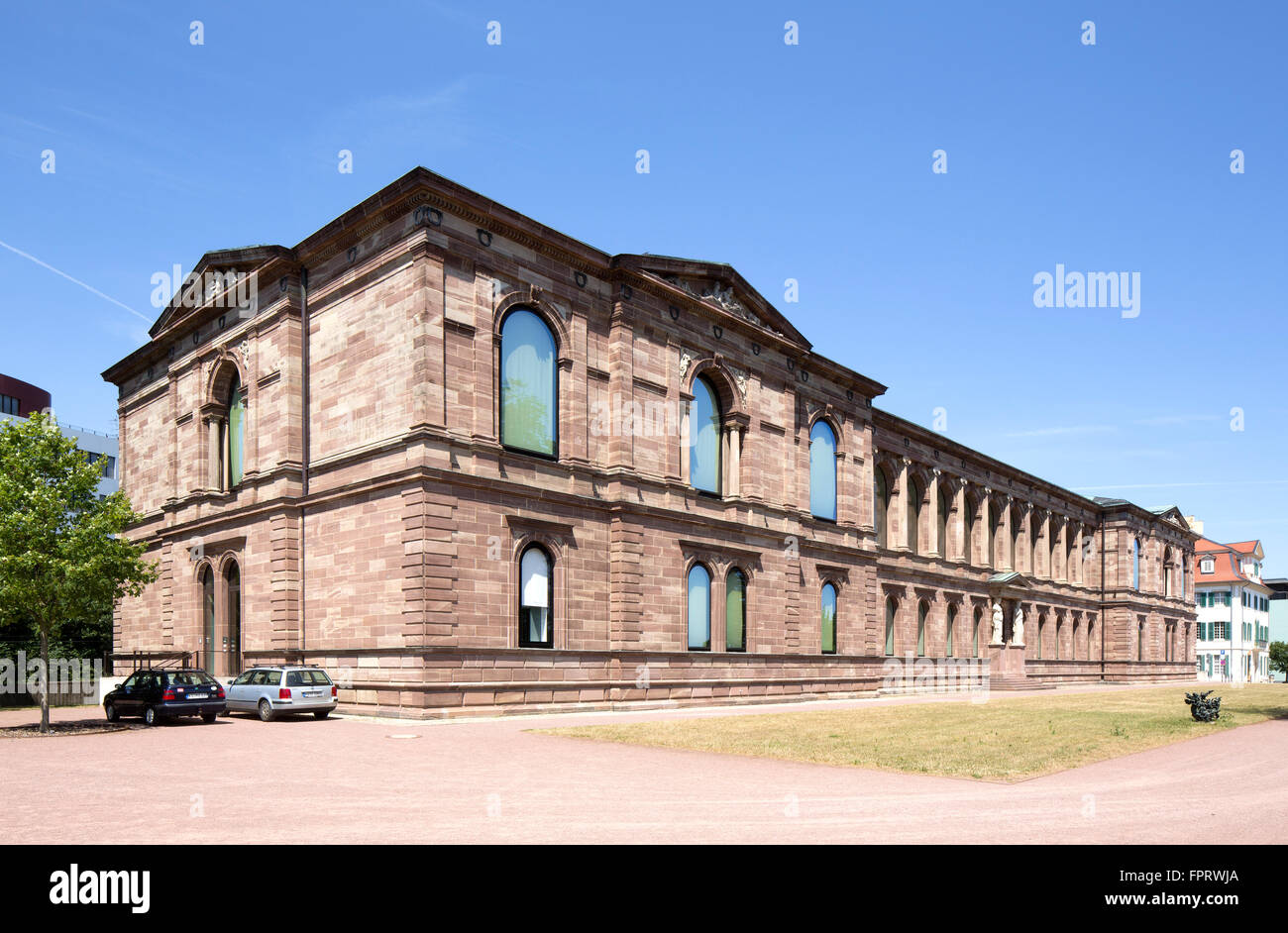 Nouvelle galerie à partir de 1874, l'Art et expositions, Bellevue, Kassel, Hesse, Allemagne Banque D'Images