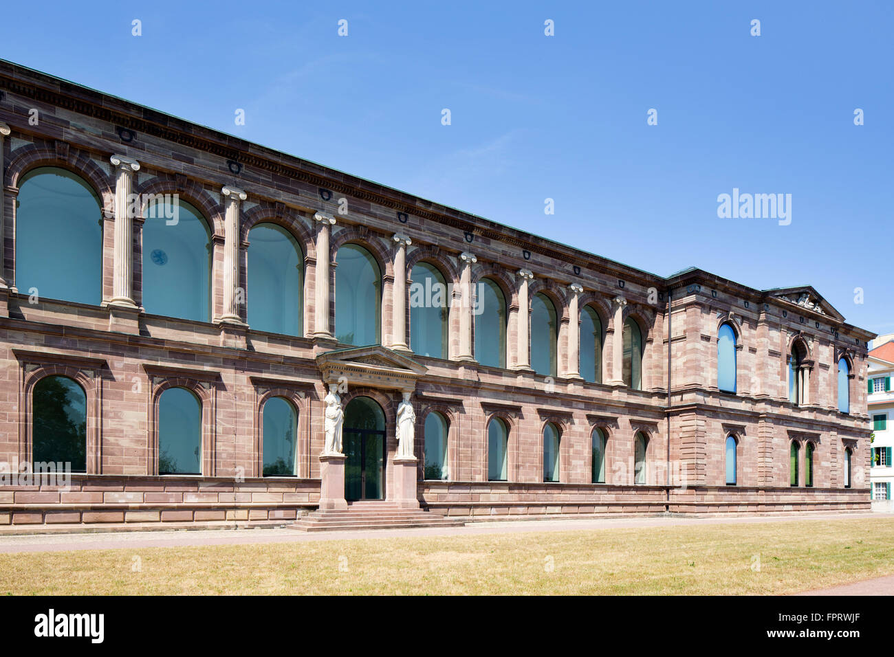 Nouvelle galerie de 1874, l'Art et expositions, Bellevue, Kassel, Hesse, Allemagne Banque D'Images