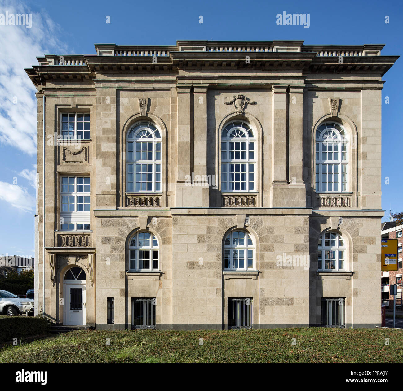 Ancien palais de la ville, Chambre de Commerce aujourd'hui Mittlerer Niederrhein, Mönchengladbach, Rhénanie du Nord-Westphalie, Allemagne Banque D'Images