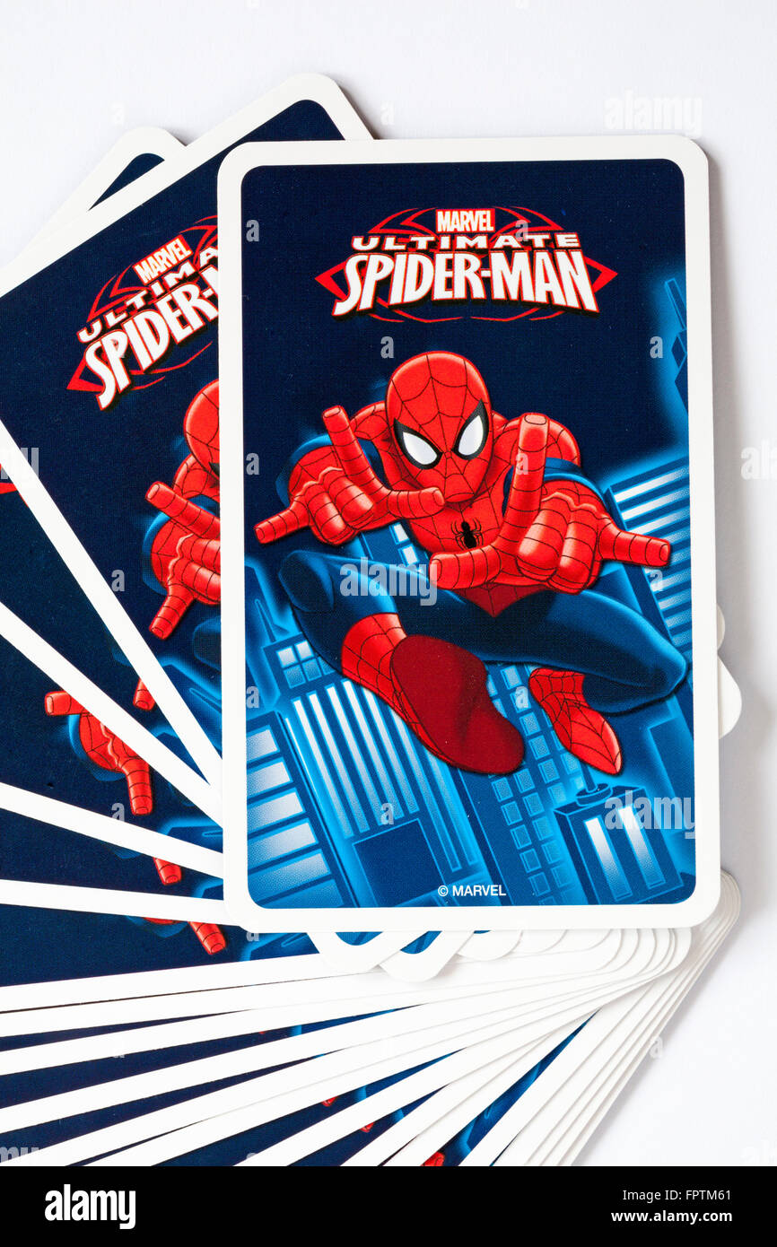 Jeu de cartes MARVEL Spiderman