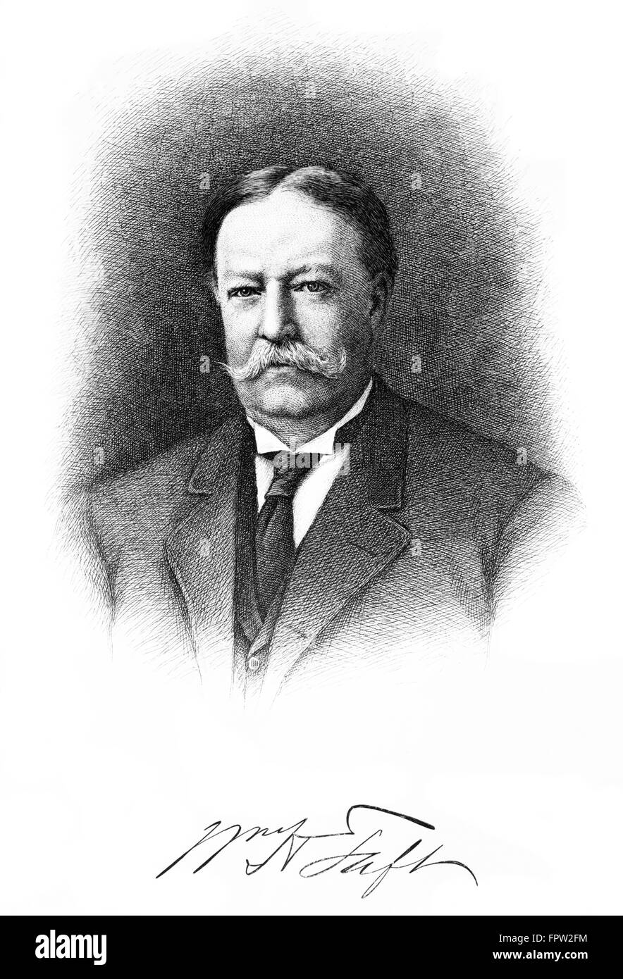 1910 William H. Taft 1857-1930 27e président américain COMMISSION PHILIPPINE JUGE EN CHEF DE LA COUR SUPRÊME US LOOKING AT CAMERA Banque D'Images