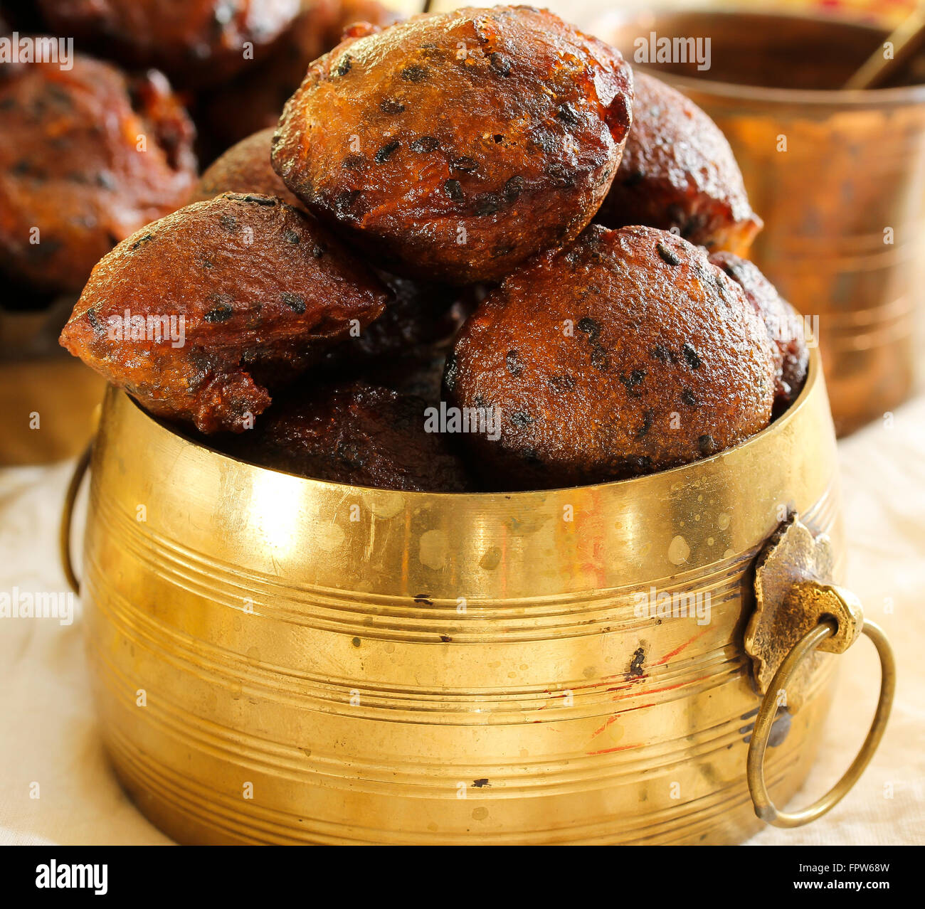 Neyyapam Unniyappam, cuisine du Kerala Banque D'Images