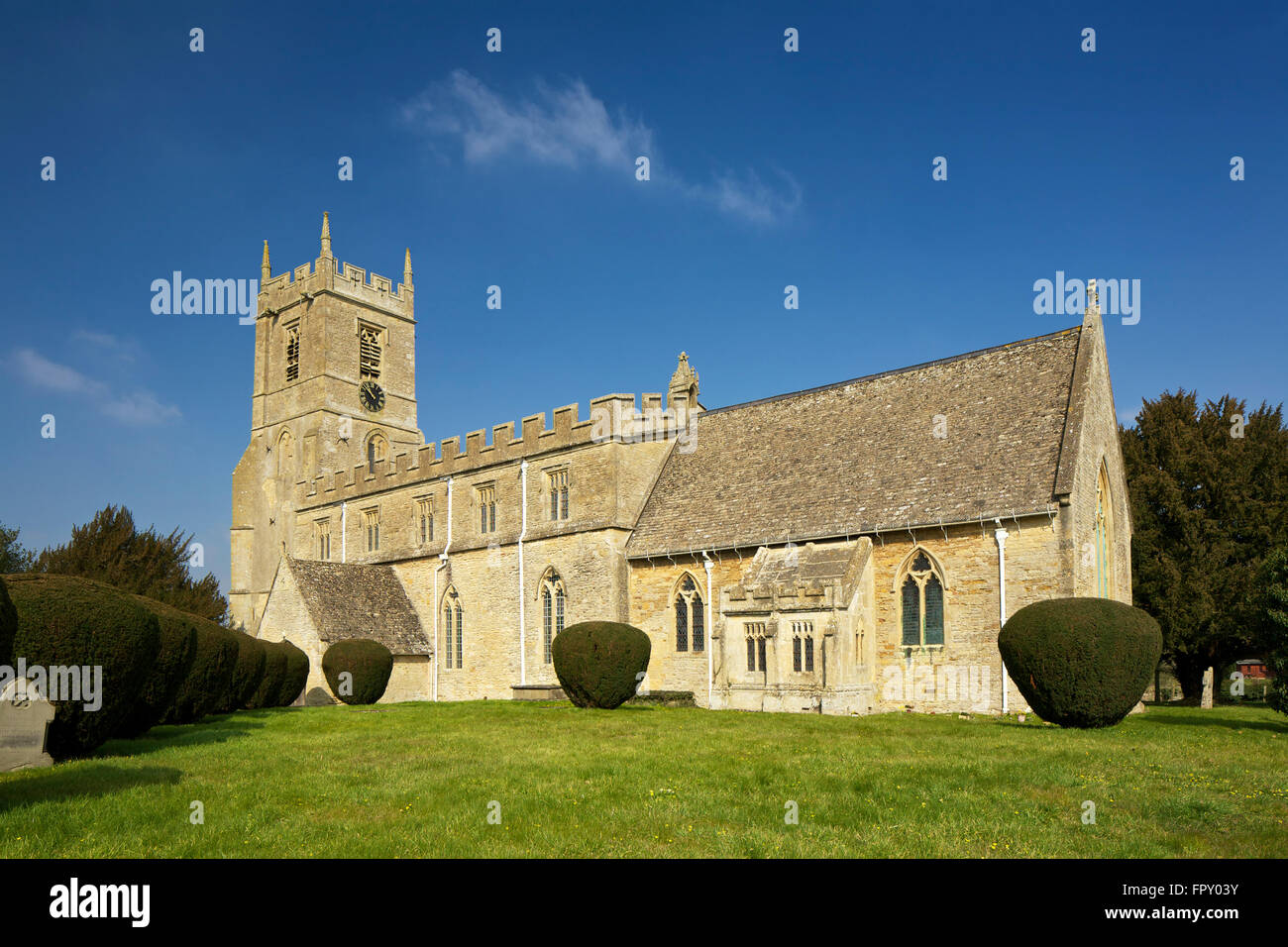 St Peter et St Paul Long Compton Warwickshire West Midlands England UK Banque D'Images