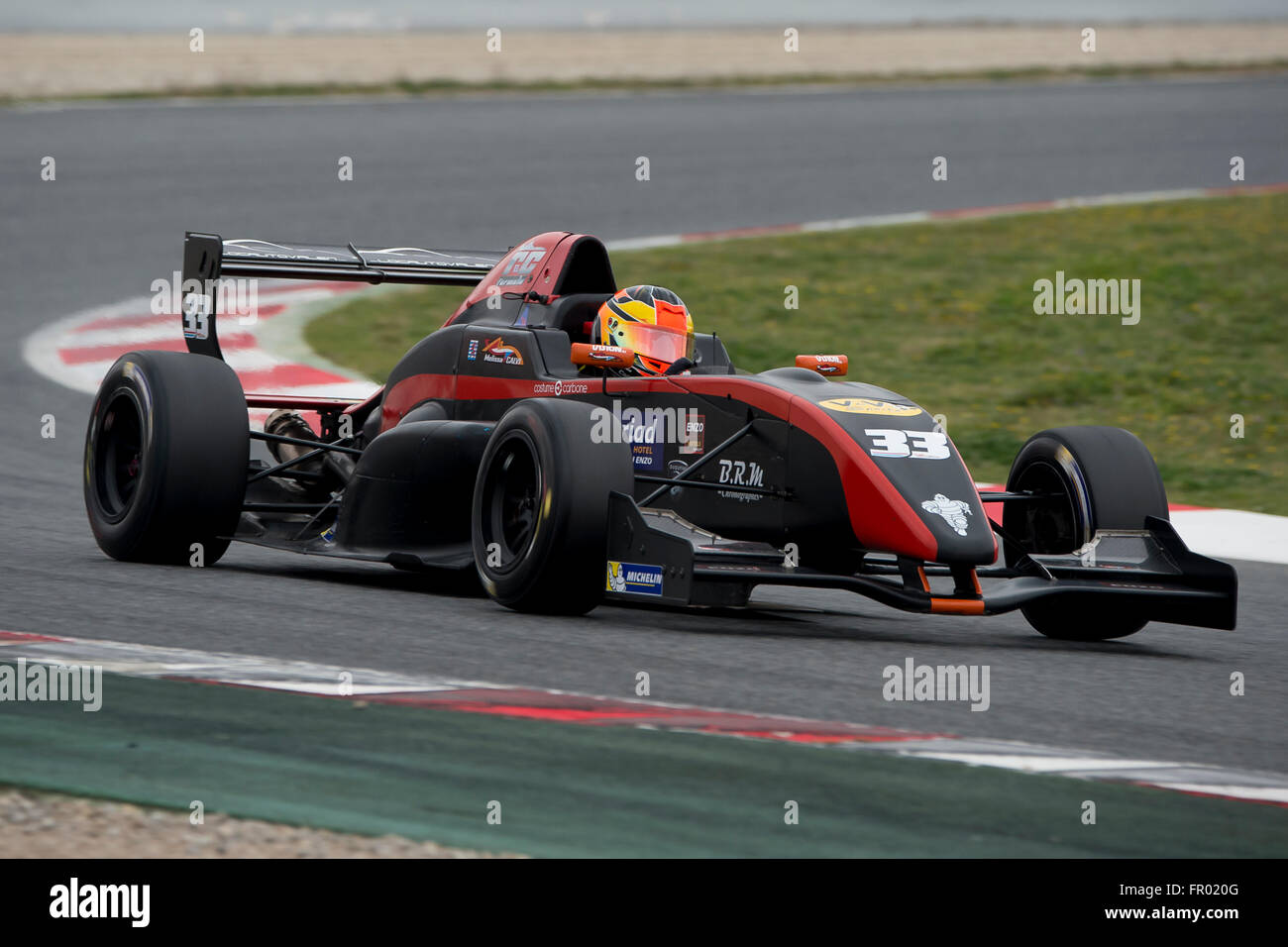 Montmelo, Espagne. Mar 19, 2016. Melissa pilote Calvi. Formule de défi. V de V Endurance Series. Montmelo, Espagne. Le 19 mars 2016 Credit : Miguel Aguirre Sánchez/Alamy Live News Banque D'Images