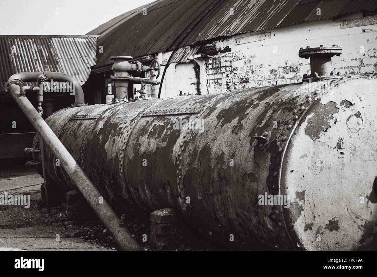 Grand puits. Le grand puits est un musée ouvert dans le sud du Pays de Galles qui attire de nombreux visiteurs chaque année à l'expérience de la mine. Banque D'Images