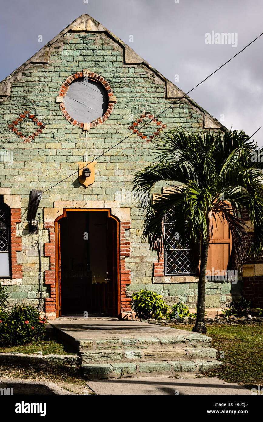 L'église anglicane St Barnabas, Liberta, Antigua Banque D'Images