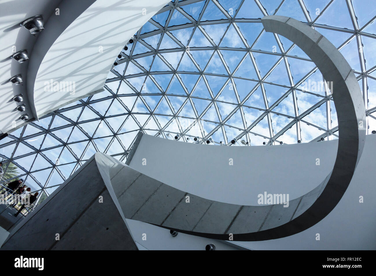 Saint-Pétersbourg Floride,Salvador Dali Museum,art,galerie,spirale béton hélicoïdal,FL160210032 Banque D'Images