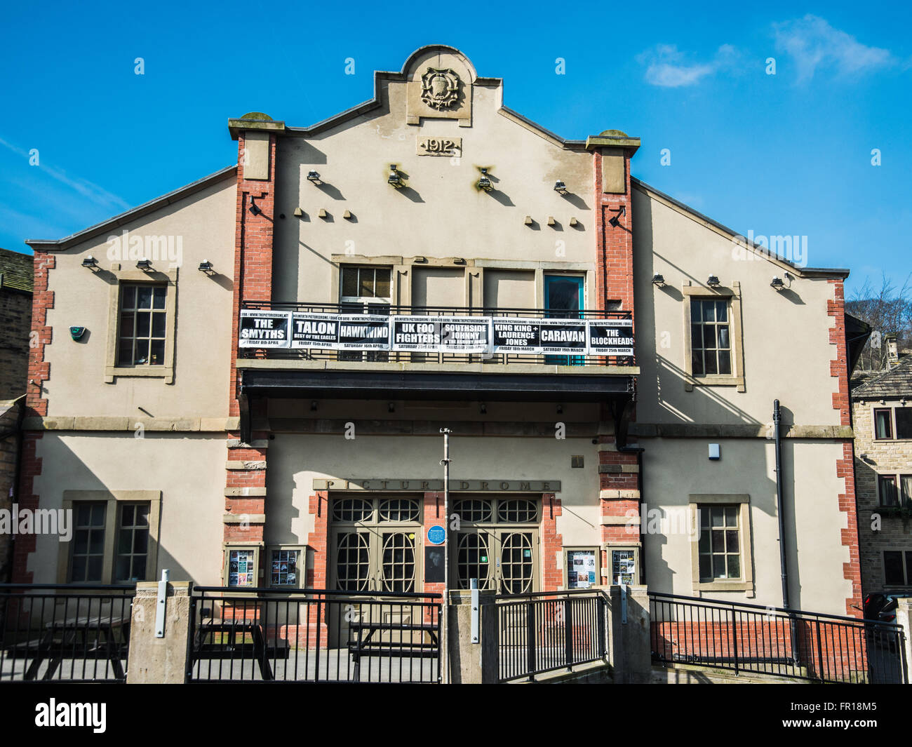 L'ancien grand photo Drome theatre Holmfirth Holm valley Yorkshire Angleterre Ray Boswell Banque D'Images