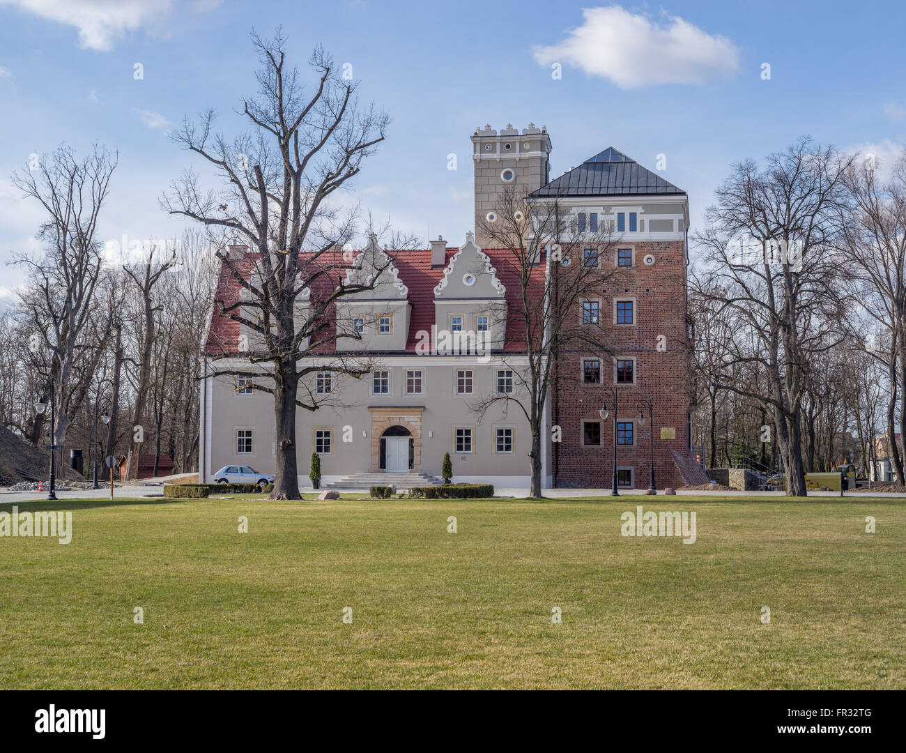 Château Topacz Sleza Basse Silésie Banque D'Images