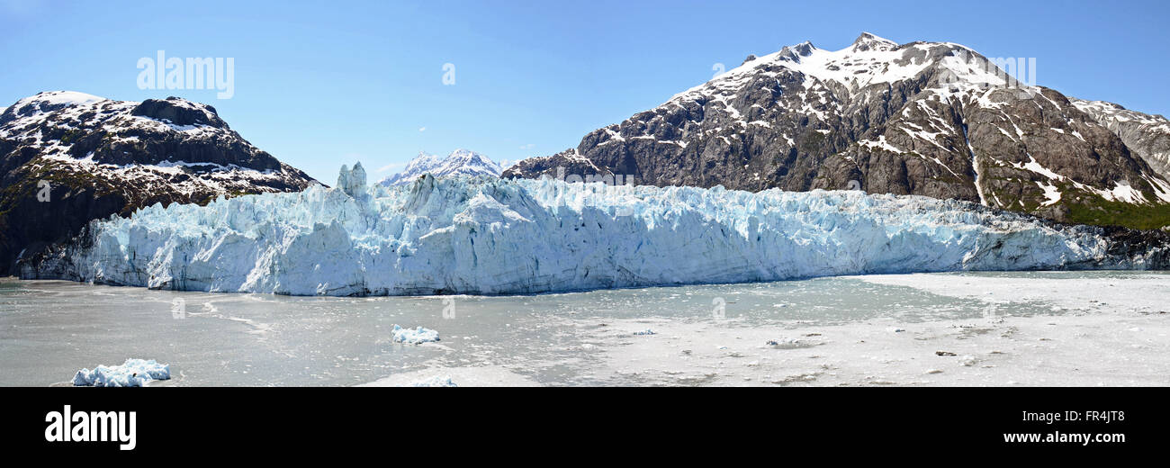 Margerie Glacier dans le Parc National de Glacier Bay Banque D'Images