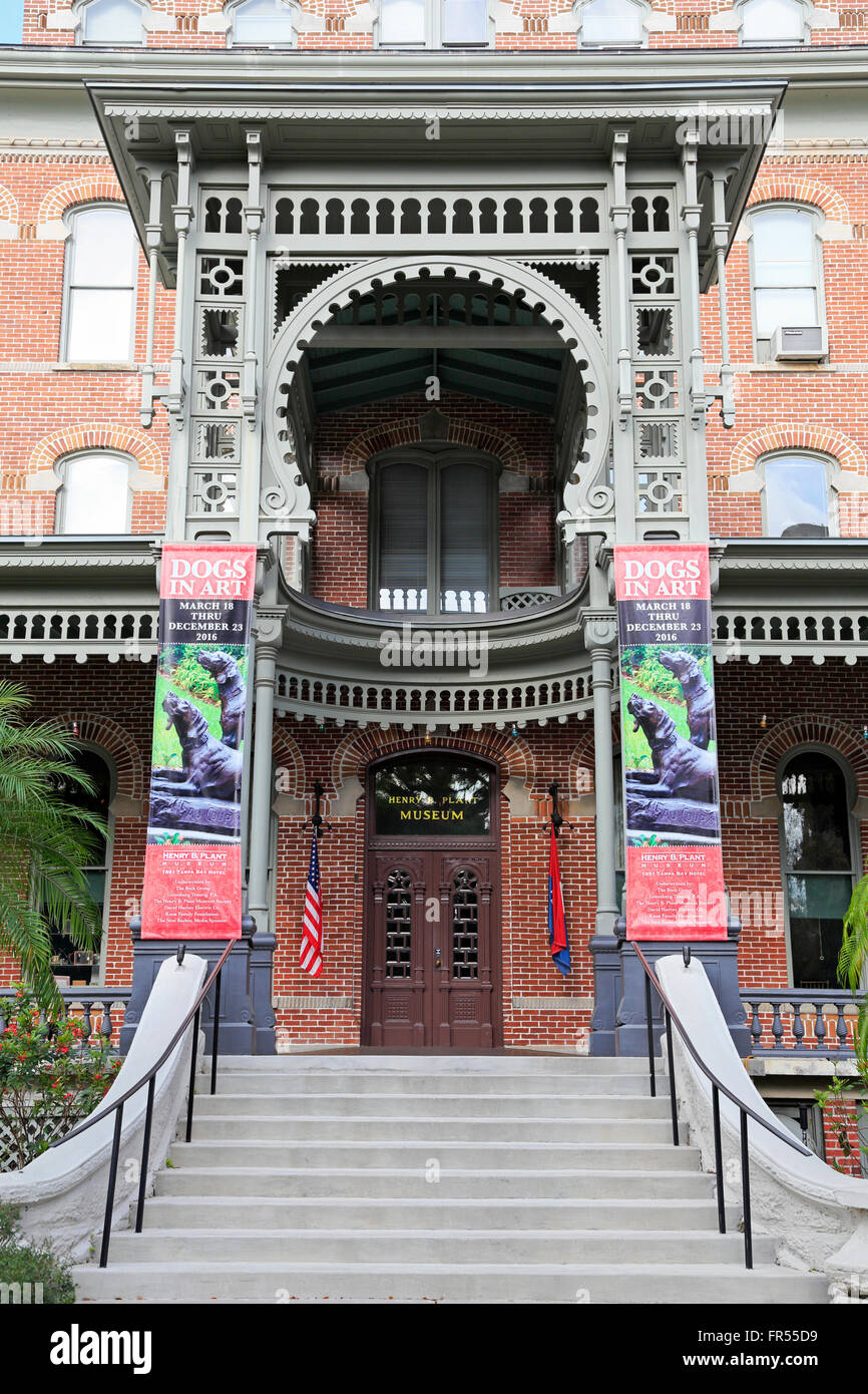 Henry B. Plant museum à l'Université de Tampa, en Floride. Banque D'Images