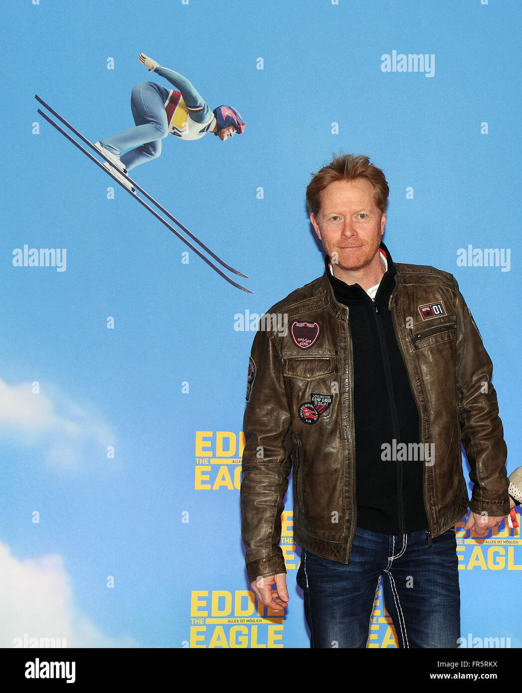 Munich, Allemagne. Mar 20, 2016. Ancienne Dieter Thoma arrive pour une projection spéciale de "Eddie the Eagle' dans Munich, Allemagne, 20 mars 2016. Photo : Ursula Dueren/dpa/Alamy Live News Banque D'Images Munich, Allemagne. Mar 20, 2016. Ancienne Dieter Thoma arrive pour une projection spéciale de "Eddie the Eagle' dans Munich, Allemagne, 20 mars 2016. Photo : Ursula Dueren/dpa/Alamy Live News Banque D'Images