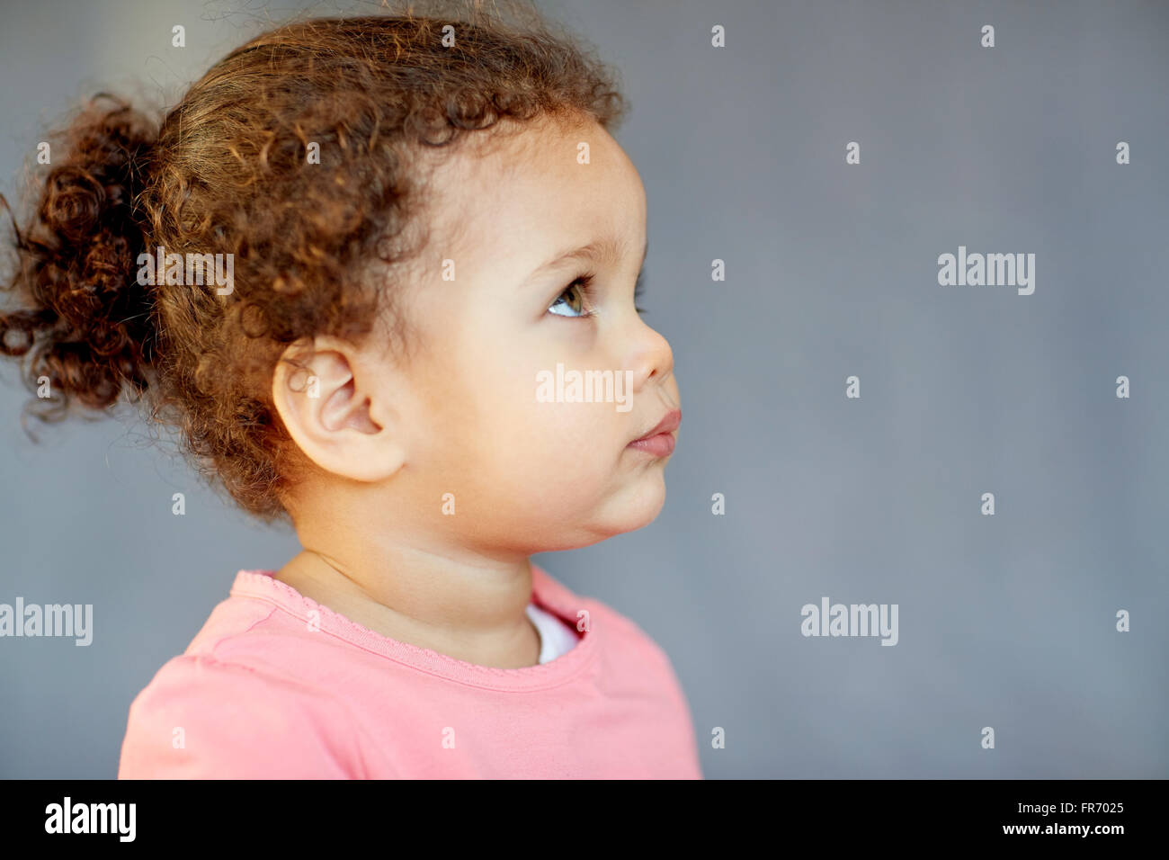 Belle Petite Fille Portrait Photo Stock Alamy