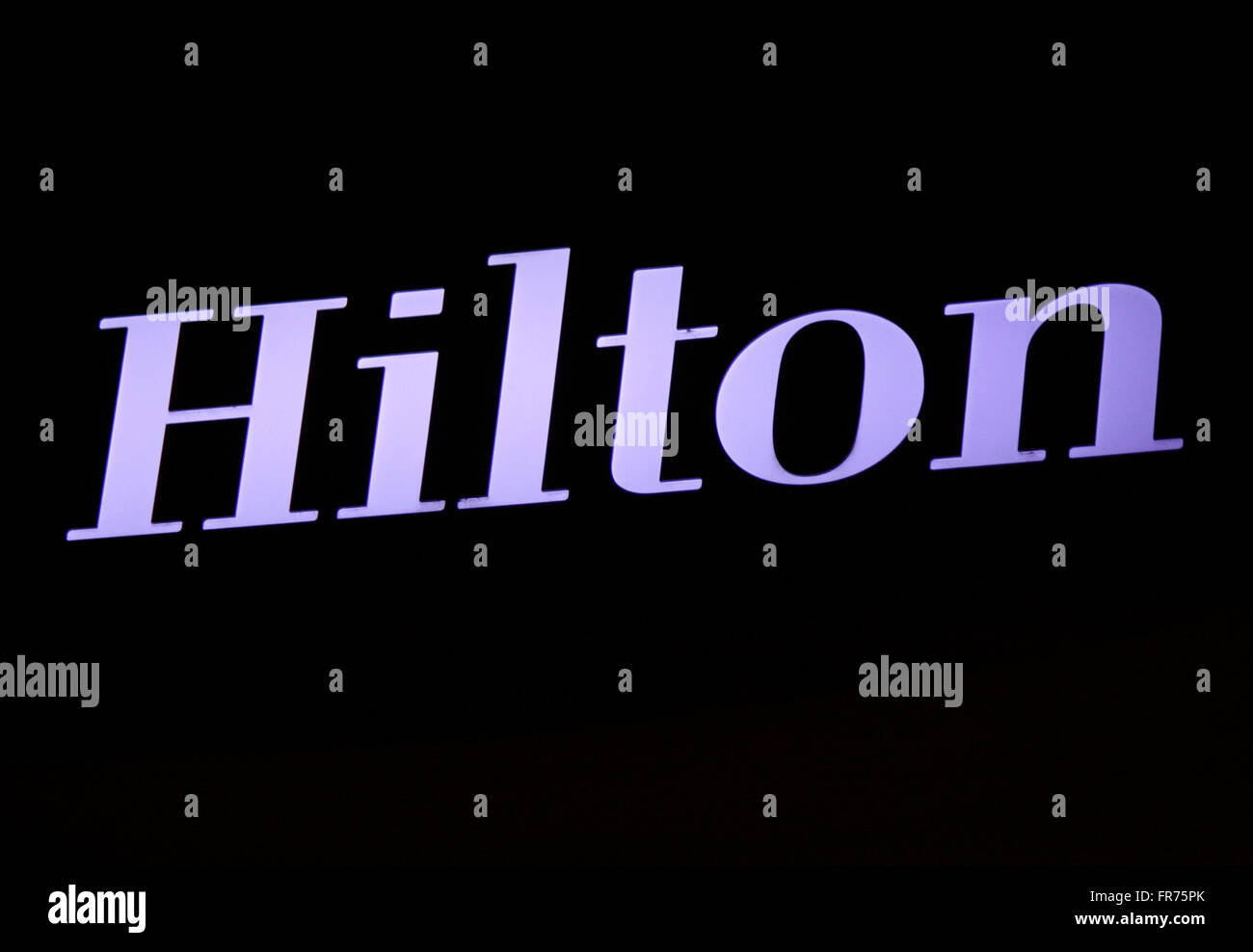 Markenname : 'Hilton', Berlin. Banque D'Images