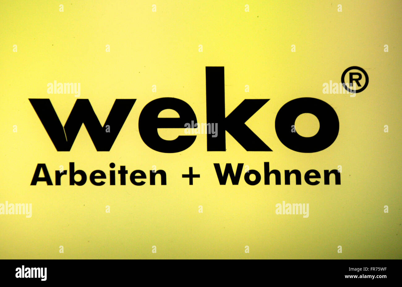 Markenname : 'Weko", Berlin. Banque D'Images