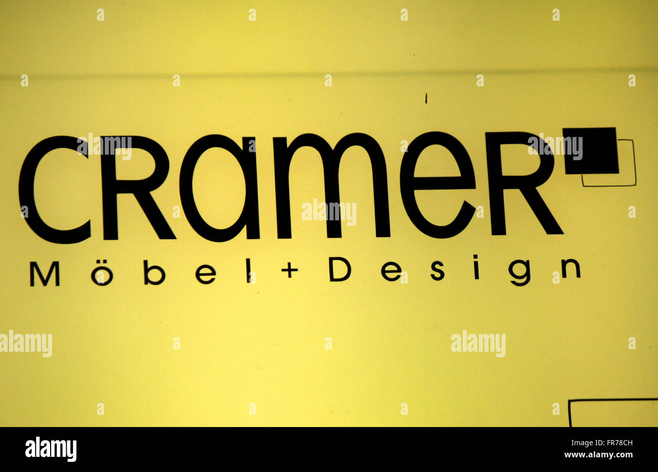 Markenname : 'Cramer', Berlin. Banque D'Images