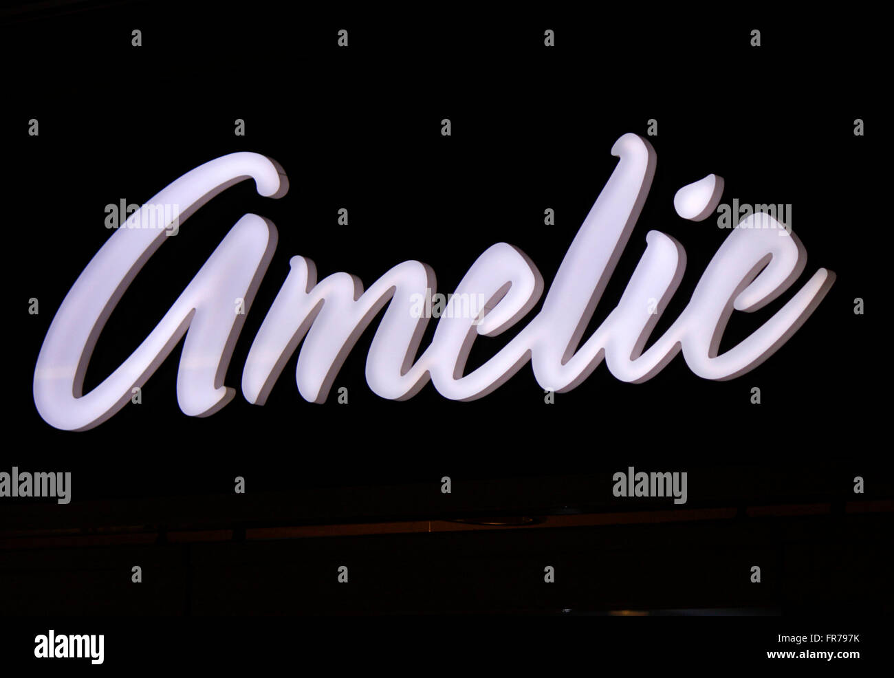 Markenname : 'Amelie', Berlin. Banque D'Images