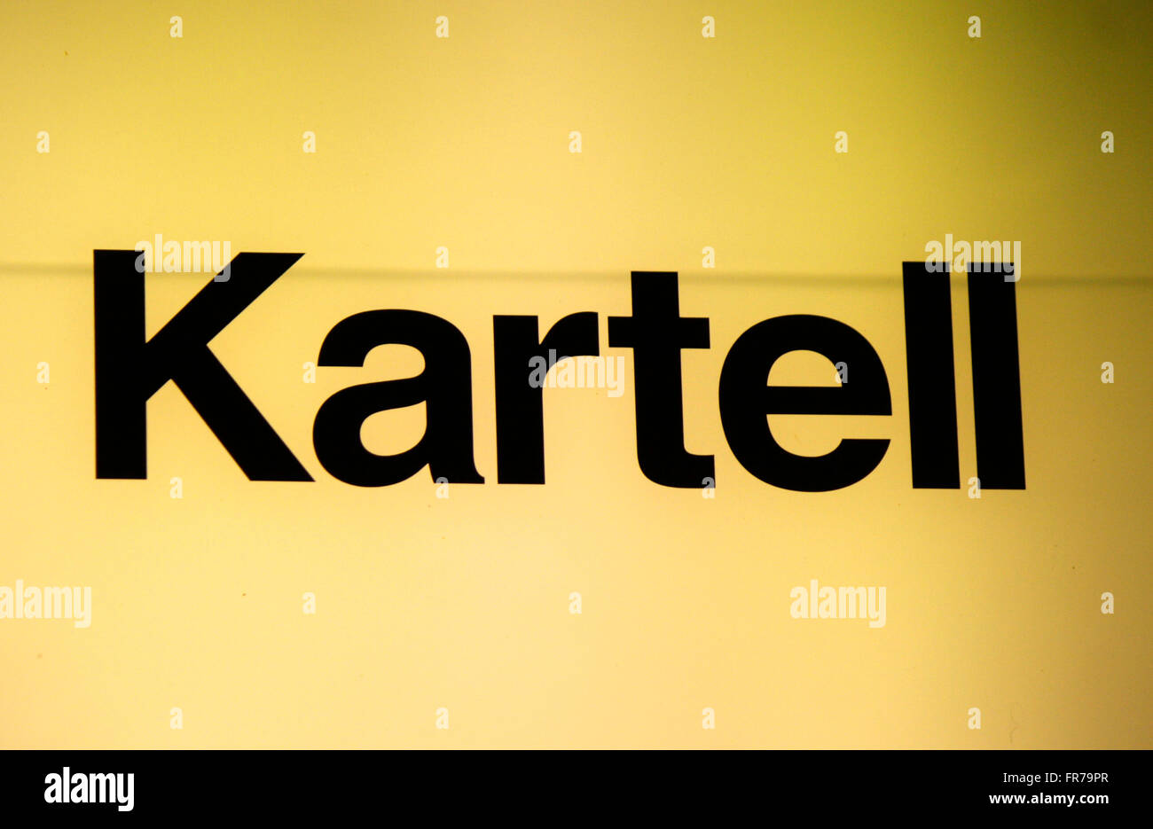 Markenname : 'Kartell', Berlin. Banque D'Images