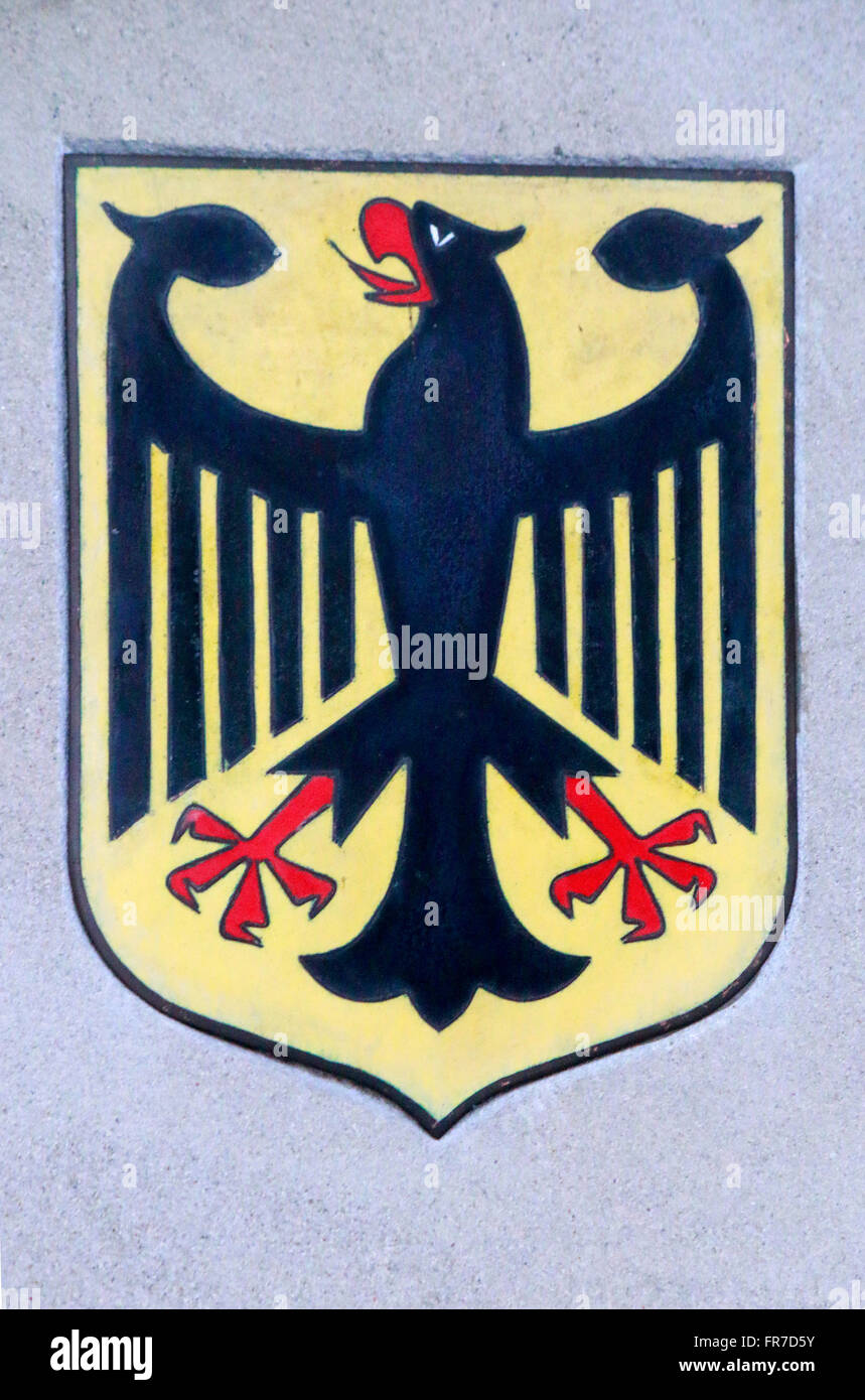 Siegel der Bundesrepublik Deutschland, Berlin. Banque D'Images