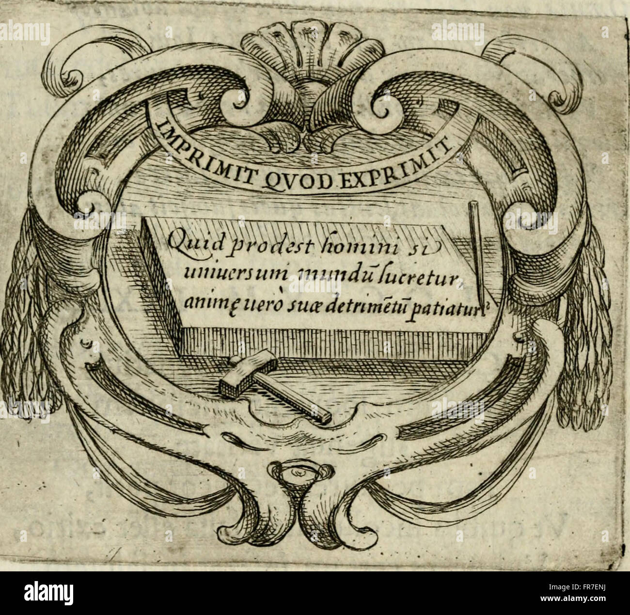 Ignace insignium - epigrammatum et elogiorum centuriis expressus (1655) Banque D'Images