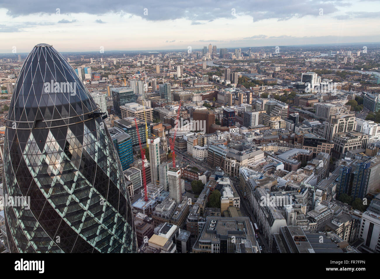 Ville de London Skyline Banque D'Images