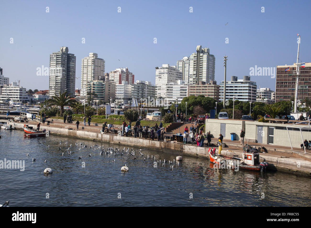 Port Nuestra Señora de la Candelaria Banque D'Images