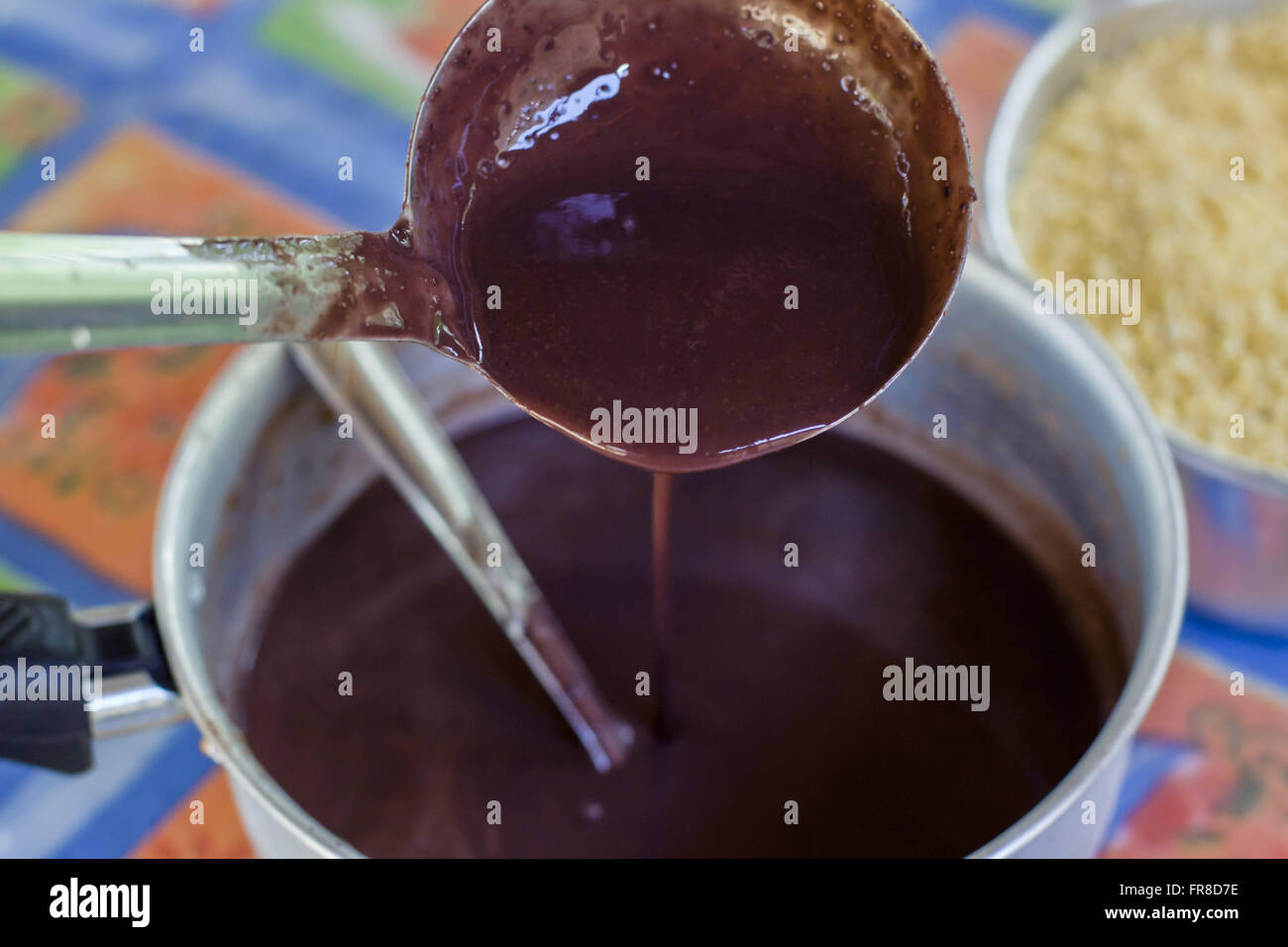 Smoothie Acai - cuisine typique de la région de l'Amazone Banque D'Images