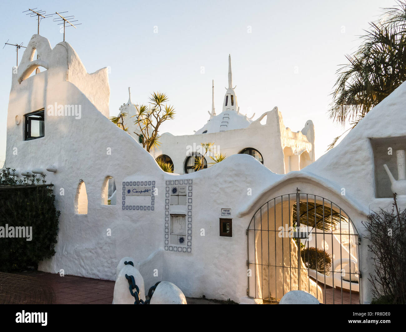 Casapueblo - musée, galerie d'art et l'hôtel Banque D'Images