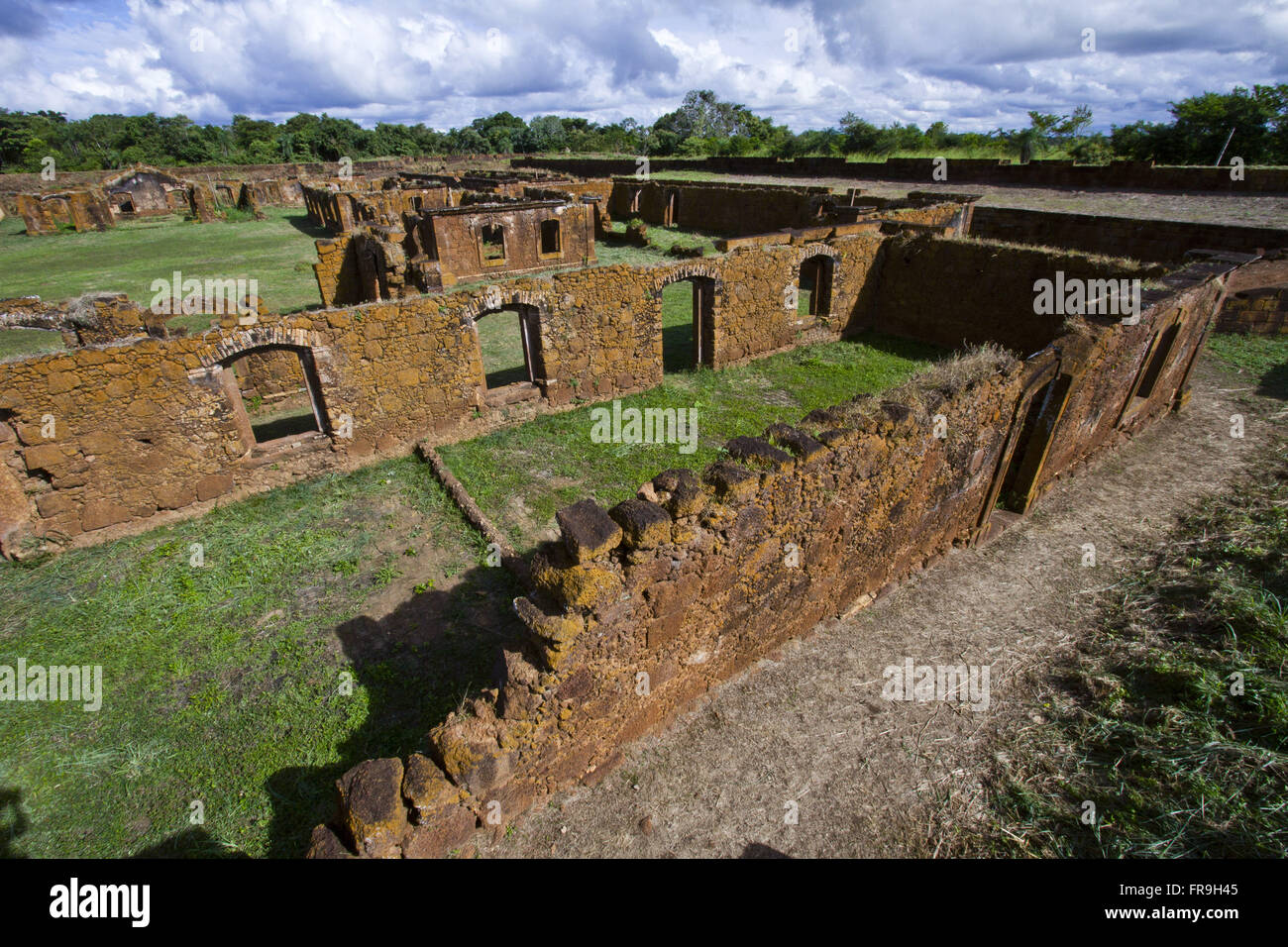 Forte du principe da Beira - site servait de prison pour les criminels - les exilés et les esclaves Banque D'Images